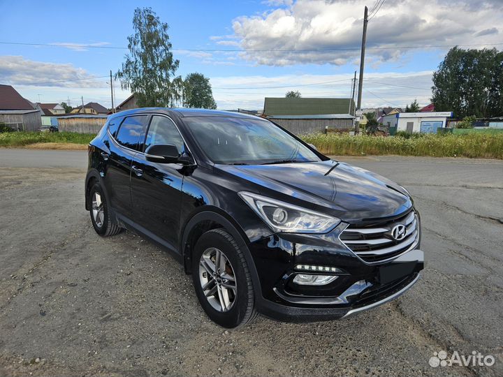 Hyundai Santa Fe 2.4 AT, 2018, 102 000 км