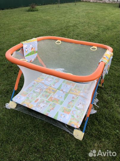 Большой детский манеж бу