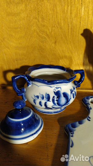 Посуда гжель