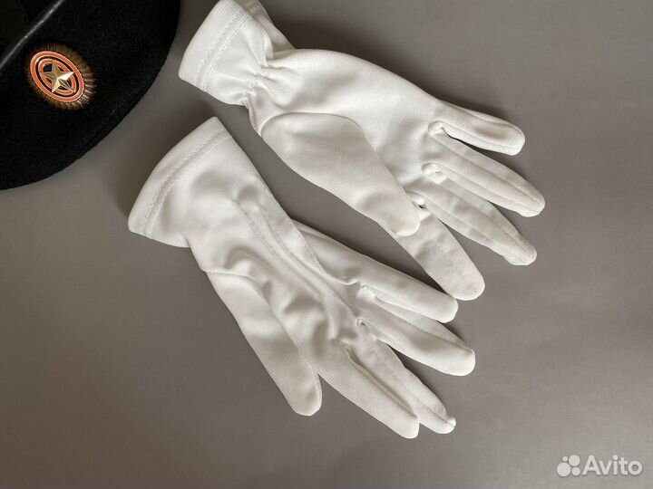 Перчатки парадные для кадета