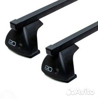 Багажник рейлинги ед на гладкую крышу сталь