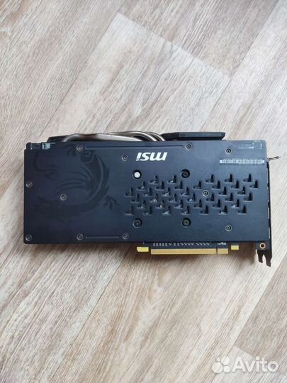 Видеокарта rx580 8gb msi gaming x