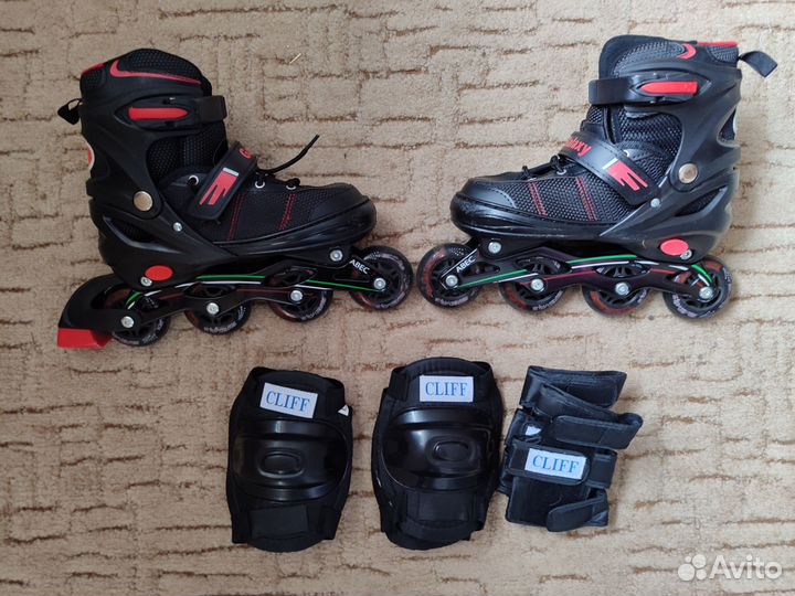 Детские ролики и защита