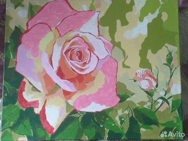 Готовые картины по номерам50х40