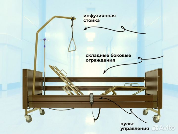 Кровать для лежачих больных