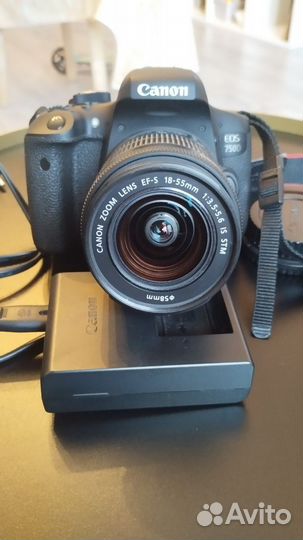 Фотоаппарат Canon EOS 750d EF-S 18-55mm