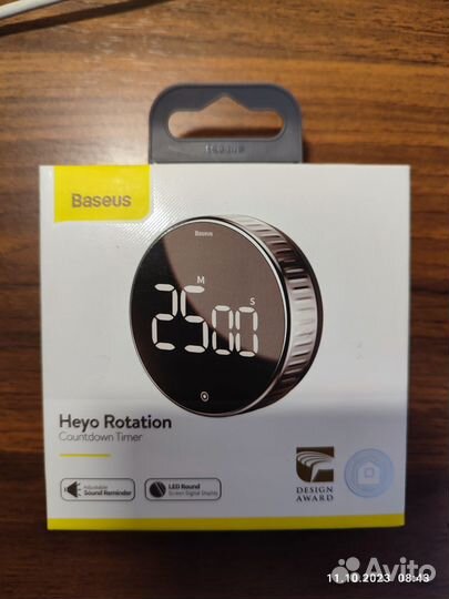 Кухонный цифровой магнитный таймер baseus