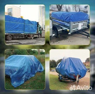 Тент тарпаулин 4х6 180г/м2