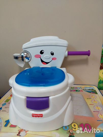 Детский горшок в виде унитаза