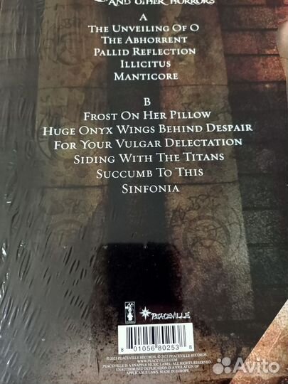 Винил Cradle of Filth - The Manticore and Other