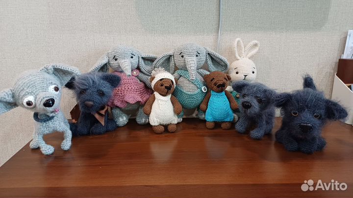 Вязанные Игрушки. Ручная работа