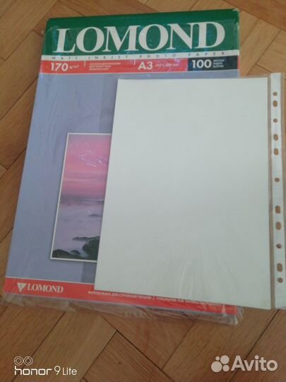 Lomond Фотобумага двусторонняя матовая, A3 170 г/м