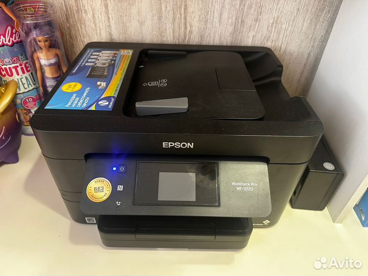 Принтер мфу Epson WorkForce Pro WF-3720 с снпч