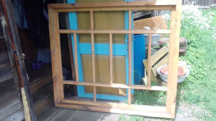 Окно из дерева