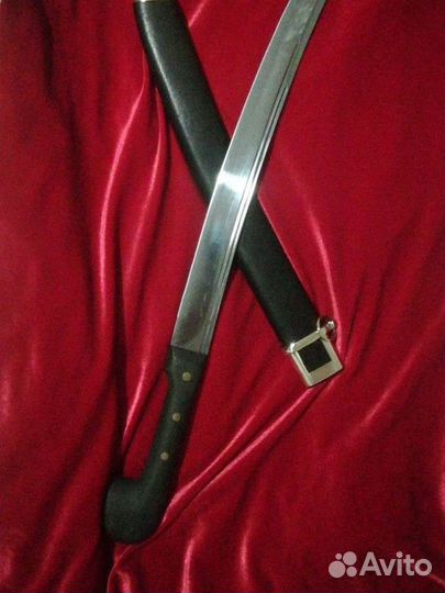 Кавказский кинжал бебут с кованым клинком