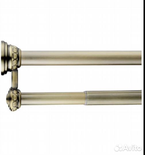 Карниз Monterno CD-2 двойной с кольцами (12шт