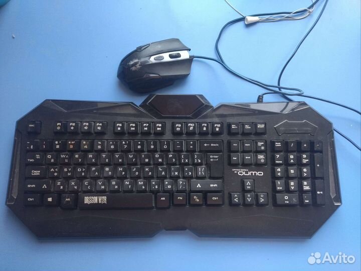 Мембранная клавиатура+мышка