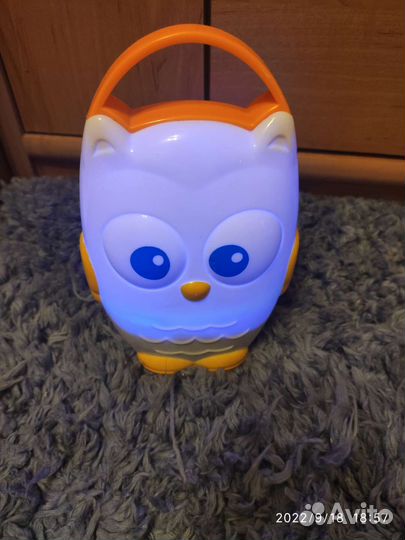 Игрушка для малышей -ночник Совушка