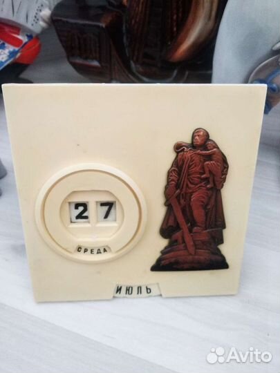 Фарфор, керамика, календарь, салфетница СССР