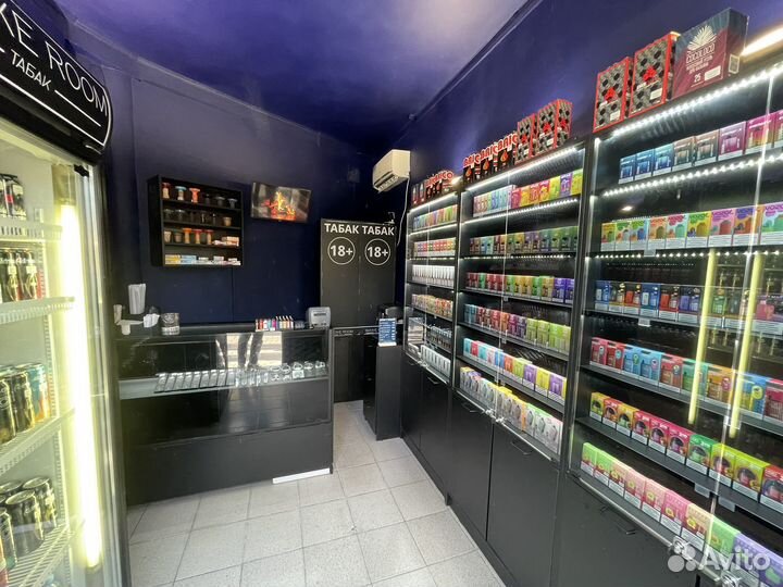 Табачный магазин + аппарат самобслуживания