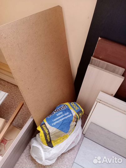 Остатки от ремонта Лдсп Цоколь Керамогранит