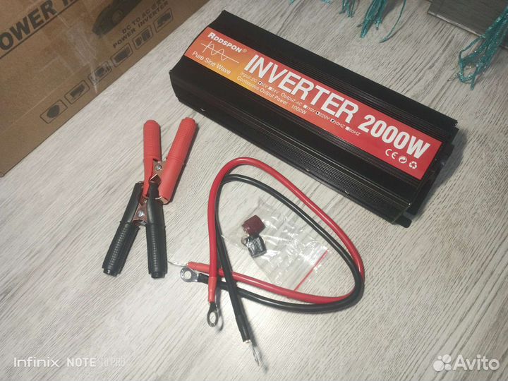 Инвертор 12 220 2000W чистый синус