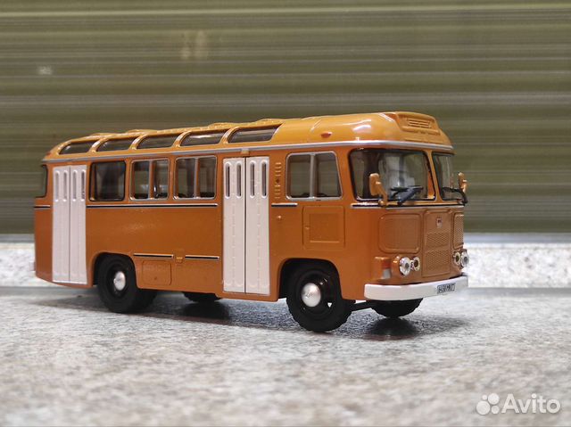 Модель автобуса паз-672М 1:43