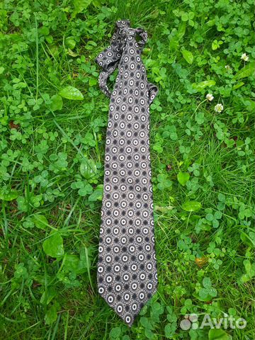 Мужской галстук Италия, шелк