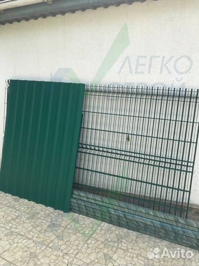 Забор сетка 3D
