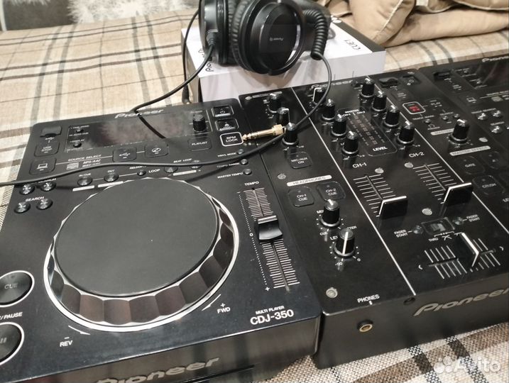 Dj контроллер pioneer cdj 350