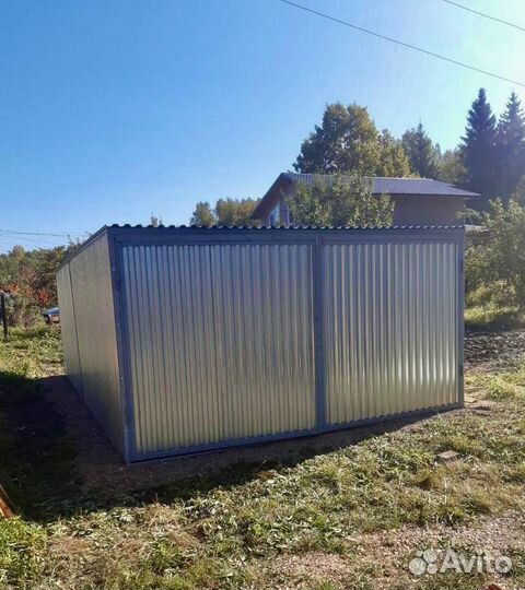 Металлический гараж