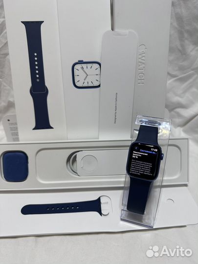 Apple watch 7 41 mm Полный комплект