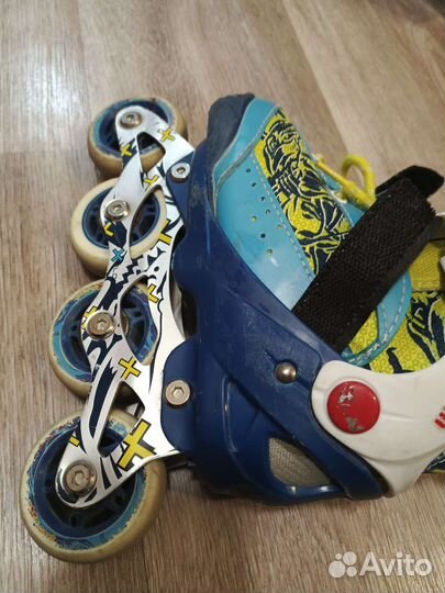 Роликовые коньки детские раздвижные