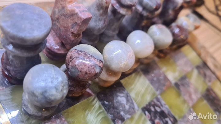 Шахматы и оникса 24.5 х 24.5