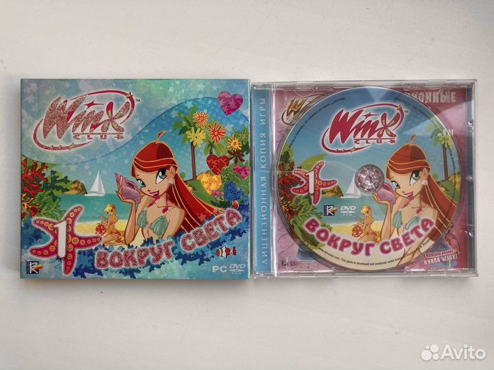 Игра Winx Club 1: Вокруг света DVD PC