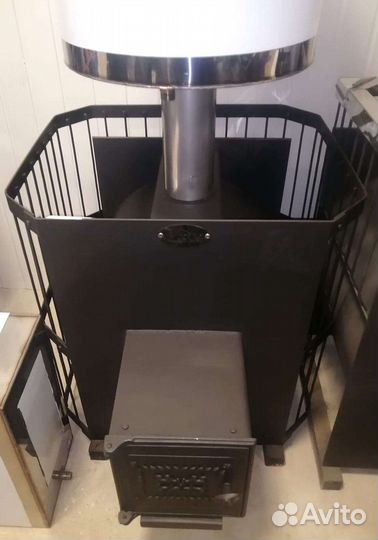 Печь дровяная Казаночка 500 вч (30м3)