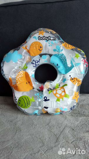 Детский круг для купания на шею