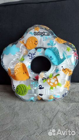 Детский круг для купания на шею