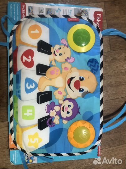 Игровой коврик пианино