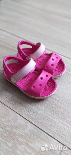 Босоножки crocs на девочку С4 13см