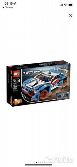 Конструктор новый Lego Technic 42077 Гоночный авто