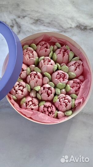 Зефирные цветы