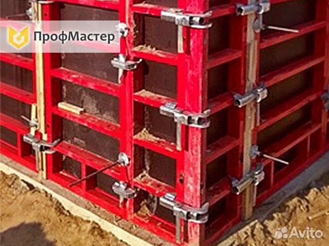 Аренда опалубки фундамента бу