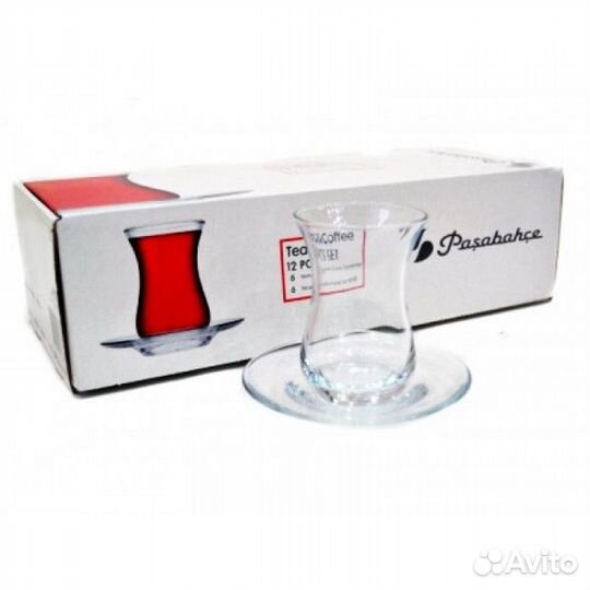 Стаканы для чая (армуду) 160 мл. Новые