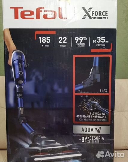 Пылесос tefаl (тефаль) Б/У. модель-тy9690wо