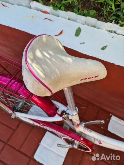 Велосипед детский/подростковый розовый