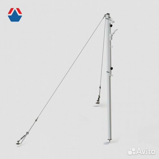 Стойки волейбольные на растяжках