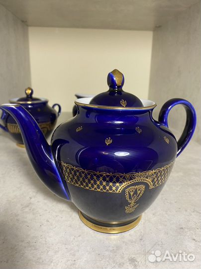 Чайный сервиз фарфор СССР