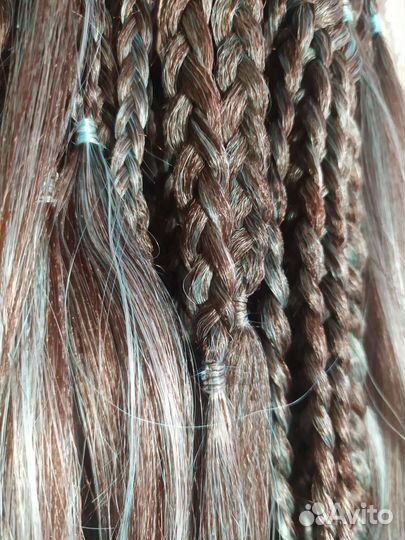 Комплект кос со свободным концом