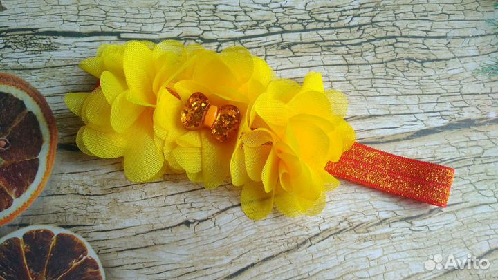 Повязка на голову для девочки